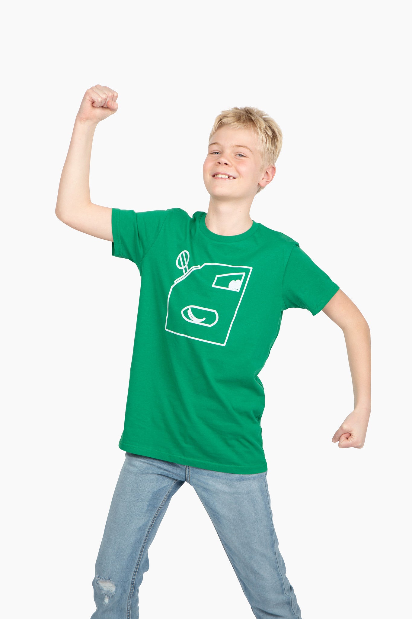 the helio premium youth tee for boys and girls
