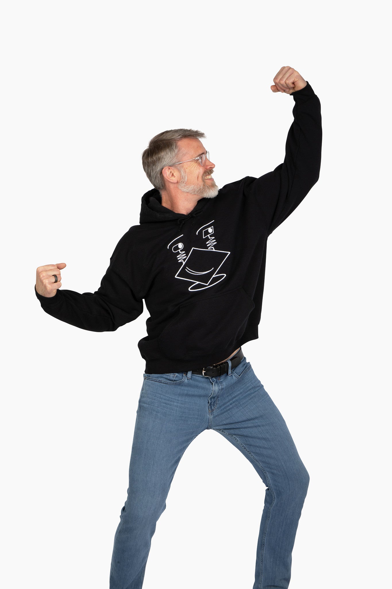 the davis premium custom-embroidered unisex hoodie for men and women