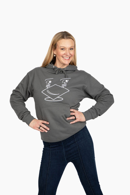 the davis premium custom-embroidered unisex hoodie for men and women