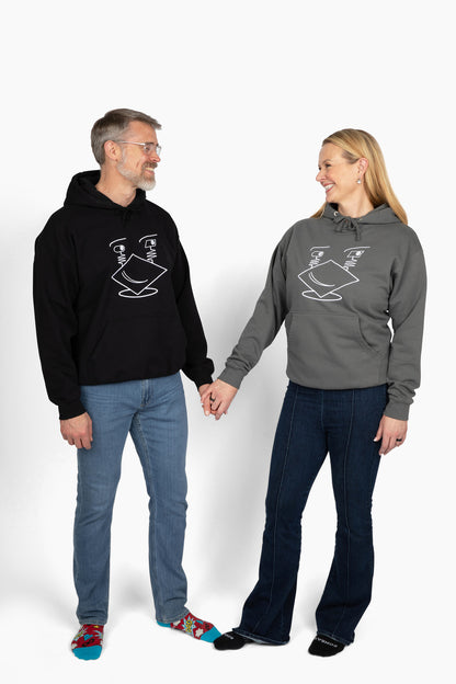 the davis premium custom-embroidered unisex hoodie for men and women