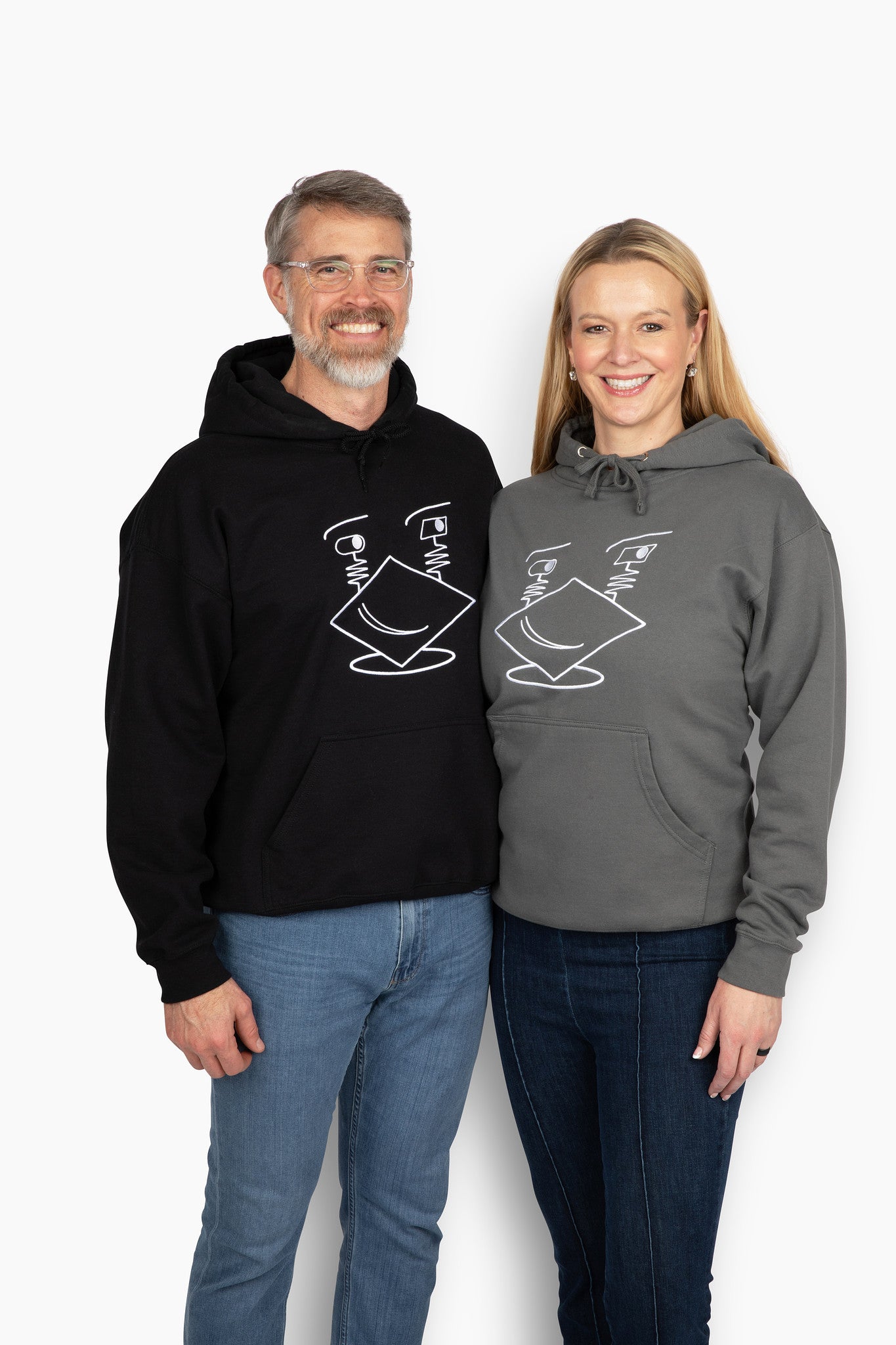 the davis premium custom-embroidered unisex hoodie for men and women