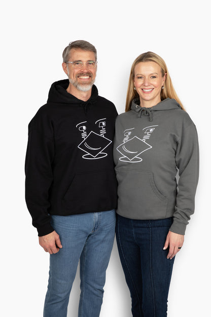the davis premium custom-embroidered unisex hoodie for men and women