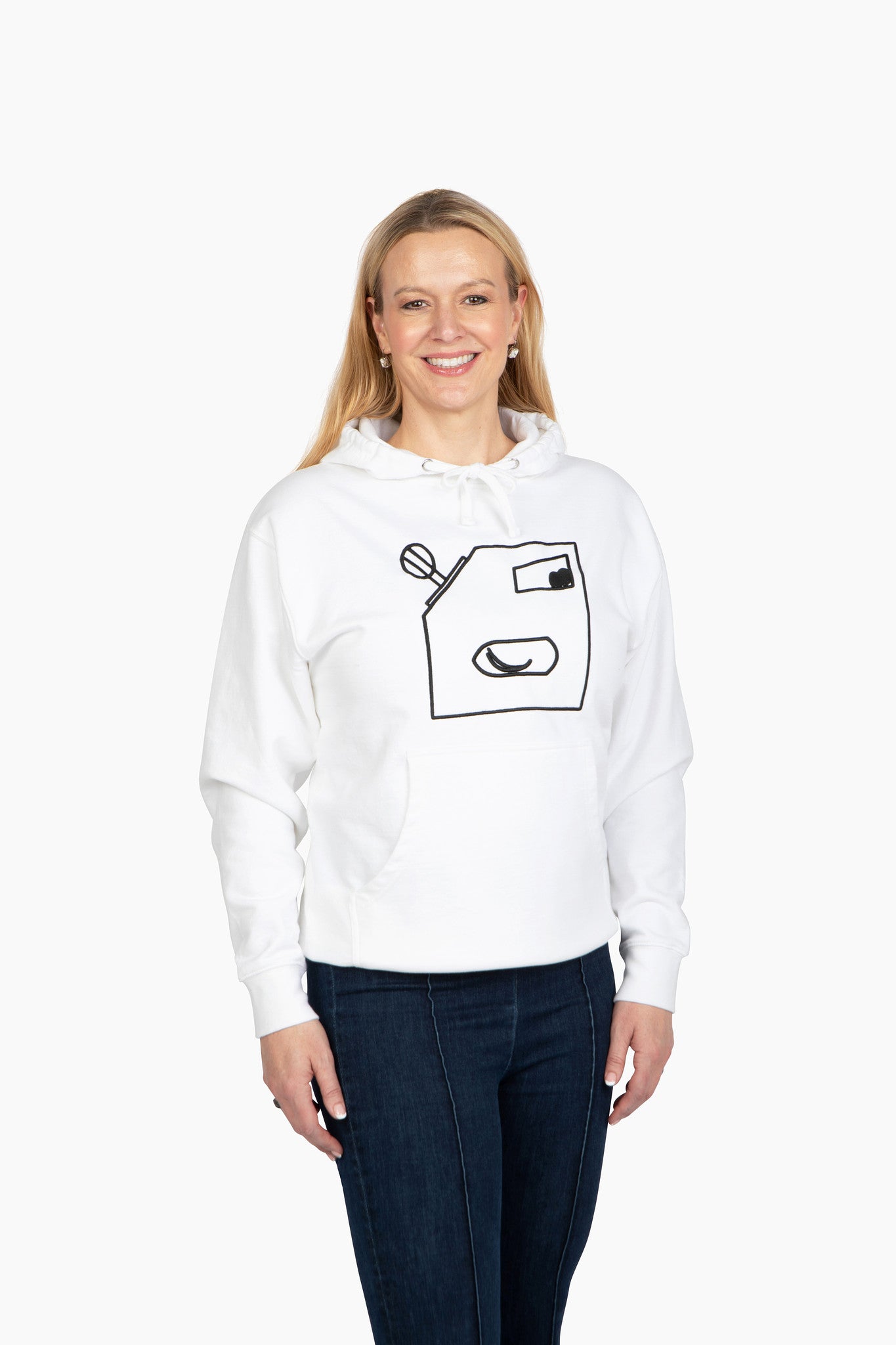 the helio premium custom-embroidered unisex hoodie for men and women