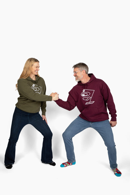 the tiller premium custom-embroidered unisex hoodie for men and women