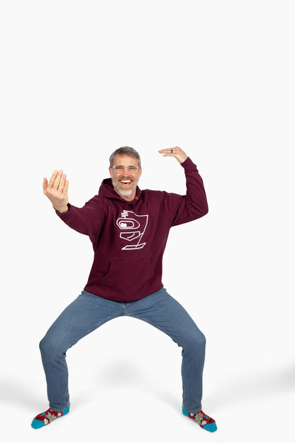 the tiller premium custom-embroidered unisex hoodie for men and women