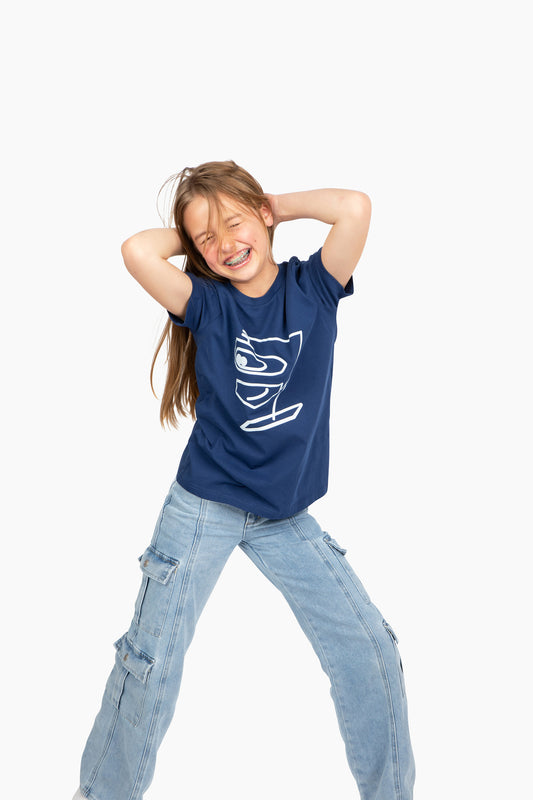 the tiller premium youth tee for boys and girls